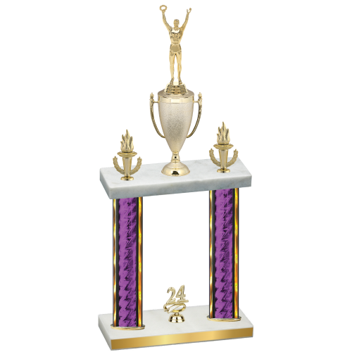 Double Purple Glacier Year Victory Trophy