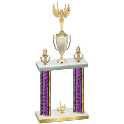 Double Purple Glacier First Place Victory Trophy