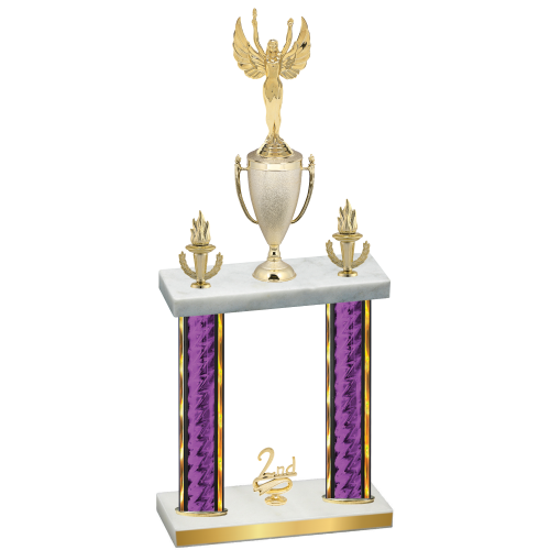 Double Purple Glacier Second Place Victory Trophy