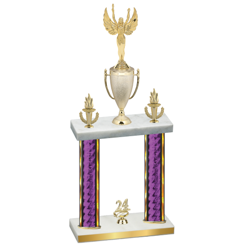 Double Purple Glacier Year Victory Trophy