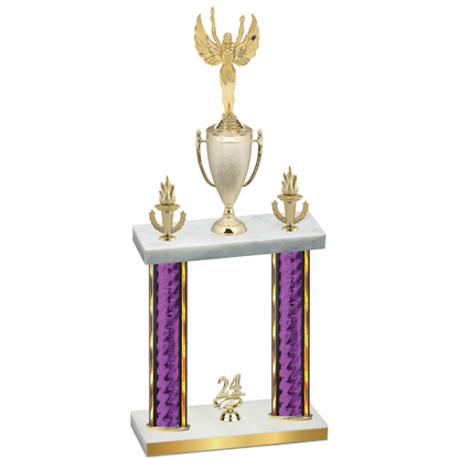 Double Purple Glacier Year Victory Trophy