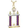 Double Purple Glacier First Place Weights Trophy