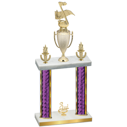 Double Purple Glacier Third Place Music Trophy