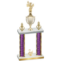 Double Purple Glacier Second Place Academics Trophy