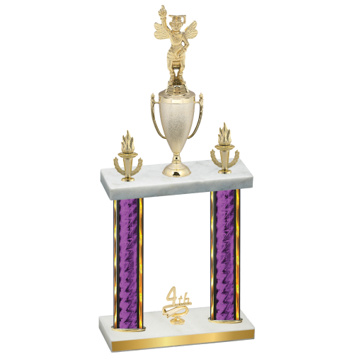 Double Purple Glacier Fourth Place Academics Trophy