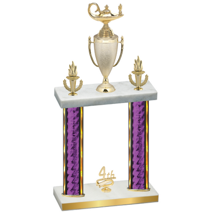 Double Purple Glacier Fourth Place Academics Trophy