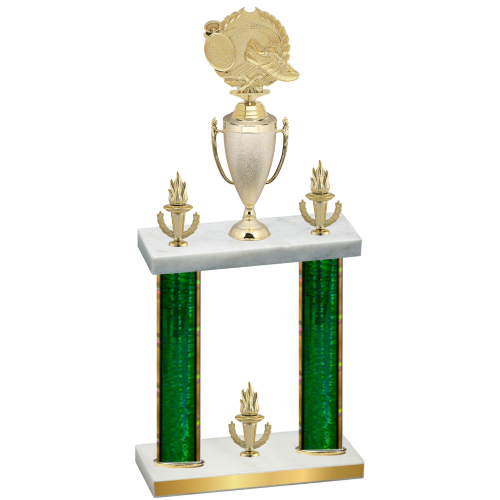 Double Green Glacier Victory Running Trophy