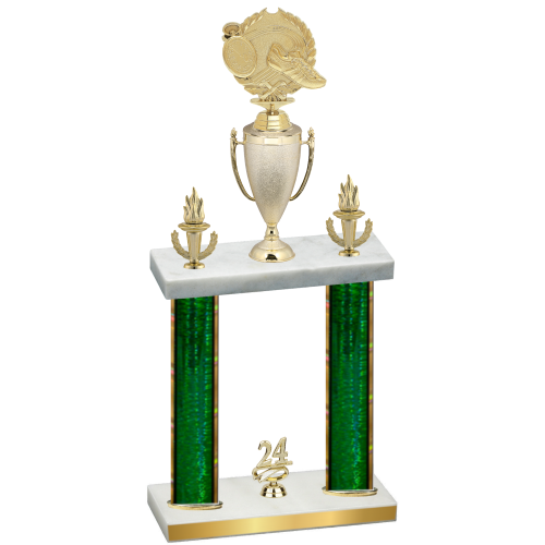 Double Green Glacier Year Running Trophy
