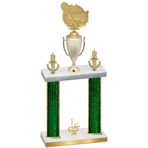 Double Green Glacier First Place Tennis Trophy
