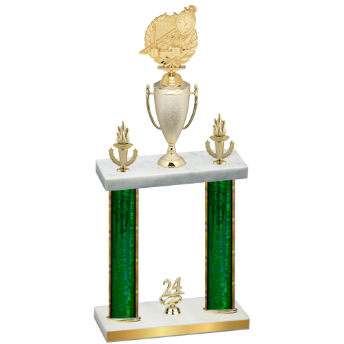 Double Green Glacier Year Swimming Trophy