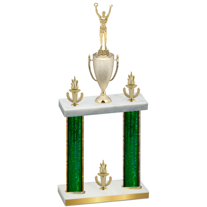 Double Green Glacier Victory Victory Trophy