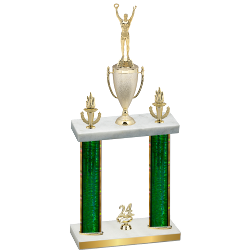 Double Green Glacier Year Victory Trophy