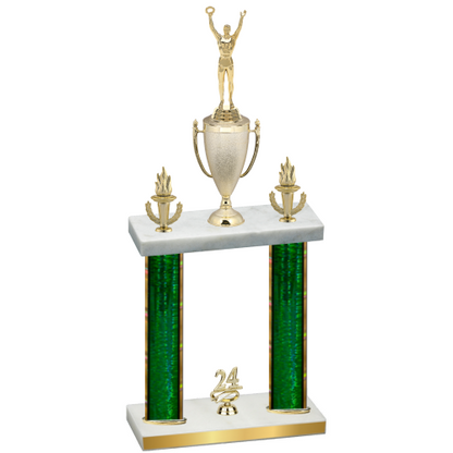 Double Green Glacier Year Victory Trophy