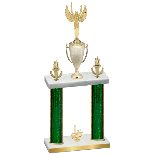 Double Green Glacier First Place Victory Trophy