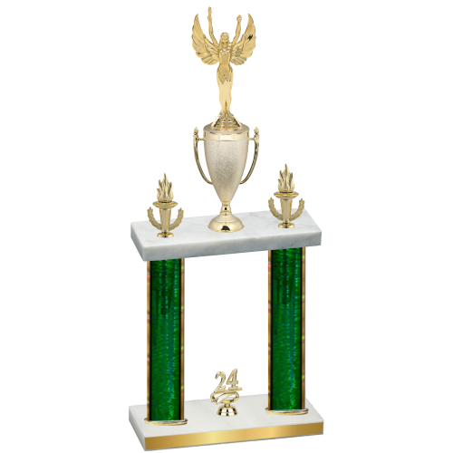 Double Green Glacier Year Victory Trophy