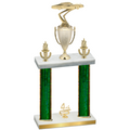 Double Green Glacier Fourth Place Cars Trophy