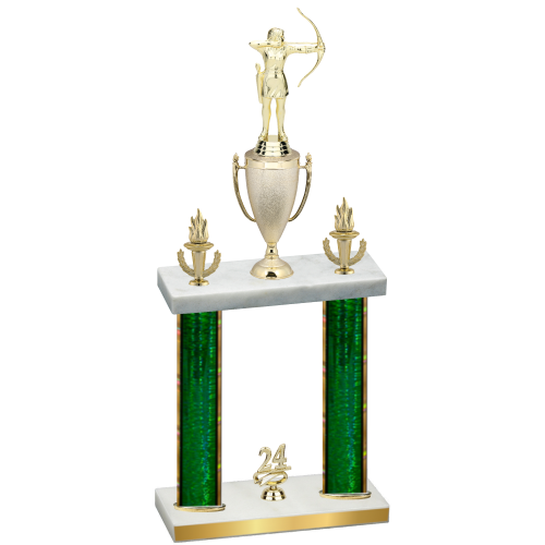 Double Green Glacier Year Archery Trophy