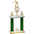 Double Green Glacier Third Place Shooter Trophy