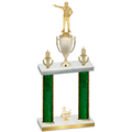Double Green Glacier Third Place Shooter Trophy