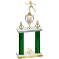 Double Green Glacier Fourth Place Skater Trophy