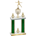 Double Green Glacier Victory Skater Trophy