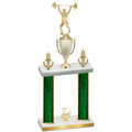 Double Green Glacier Second Place Weights Trophy