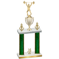 Double Green Glacier Year Weights Trophy
