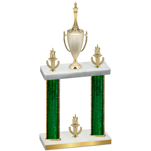Double Green Glacier Victory Chess Trophy