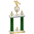 Double Green Glacier Year Fishing Trophy