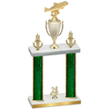 Double Green Glacier Year Fishing Trophy