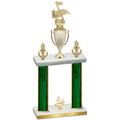 Double Green Glacier Fourth Place Music Trophy
