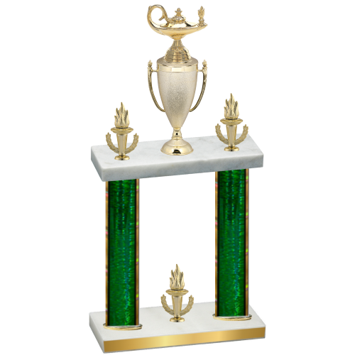 Double Green Glacier Victory Academics Trophy