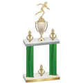Double Green Carbon Fiber Victory Running Trophy