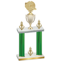 Double Green Carbon Fiber Victory Running Trophy
