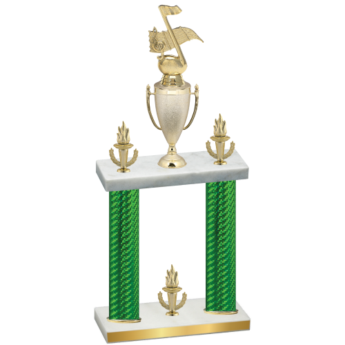 Double Green Carbon Fiber Victory Music Trophy