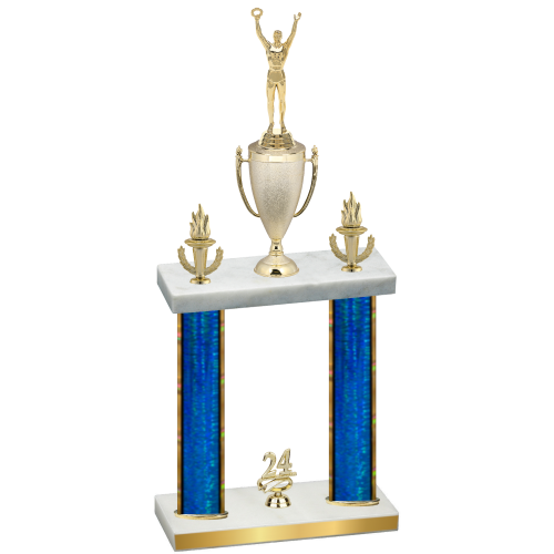 Double Blue Glacier Year Victory Trophy