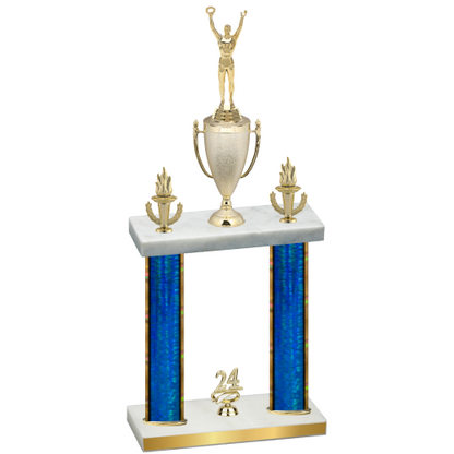 Double Blue Glacier Year Victory Trophy