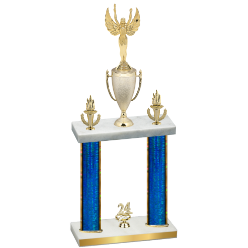 Double Blue Glacier Year Victory Trophy