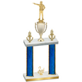 Double Blue Glacier Second Place Shooter Trophy
