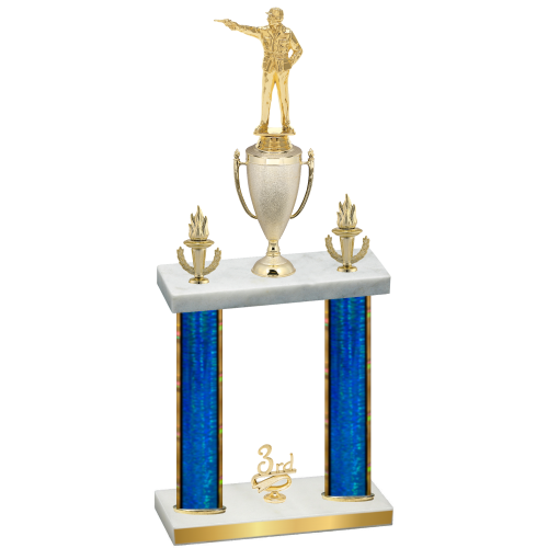 Double Blue Glacier Third Place Shooter Trophy