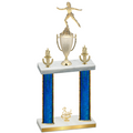 Double Blue Glacier Third Place Skater Trophy