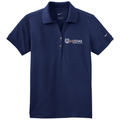 Midnight Navy front - Kodiak Nike Ladies Dri-FIT Classic Polo - Kodiak Project Services Logo