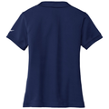 Midnight Navy back - Nike Women's Dri-FIT Classic Polo