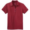 Varsity Red front - Nike Women's Dri-FIT Classic Polo