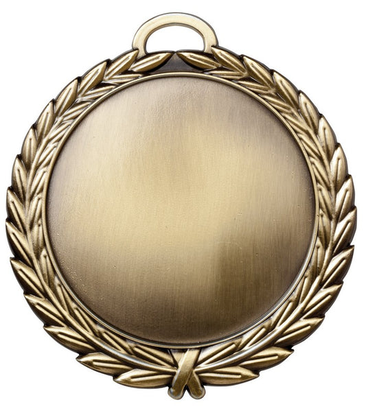 4in Gold Insert Medal