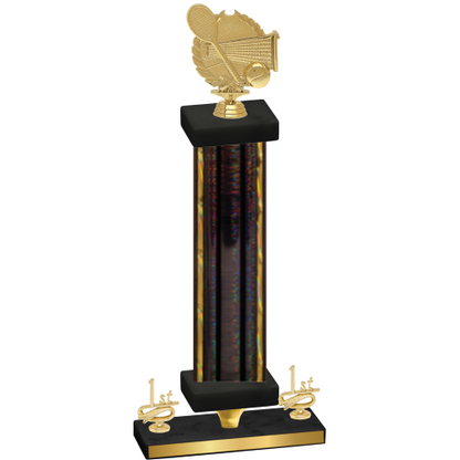 Premium Single Black Glacier First Place Tennis Trophy