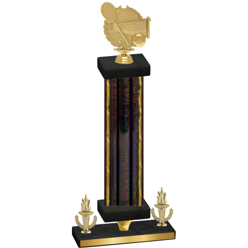 Premium Single Black Glacier Victory Tennis Trophy