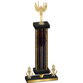 Premium Single Black Glacier Victory Victory Trophy