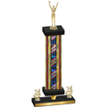 Premium Single Flag USA Year Victory Trophy