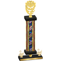 Premium Single Flag USA Second Place Pickleball Trophy